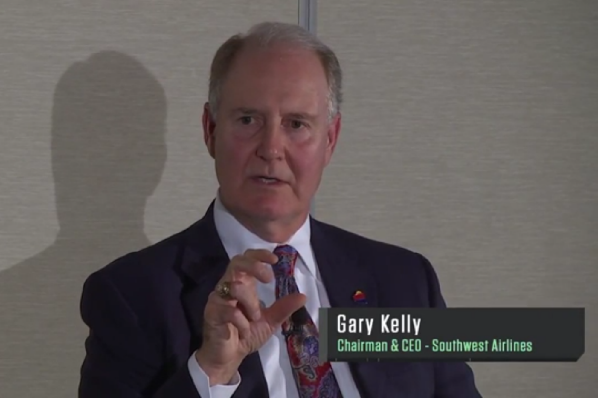 Southwest Airlines Chairman and CEO Gary Kelly Gives His Best Advice to New Entrepreneurs