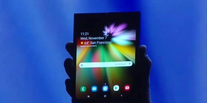Samsung va contra Apple con un teléfono plegable con 'Infinity Flex Display'