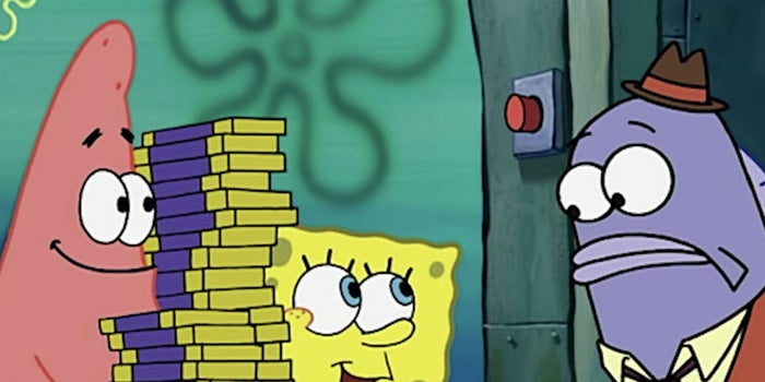 Lo que se puede aprender sobre el espíritu emprendedor de Bob Esponja
