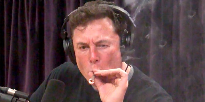 El jefe de la NASA 'regañó' a Elon Musk por fumar marihuana en vivo