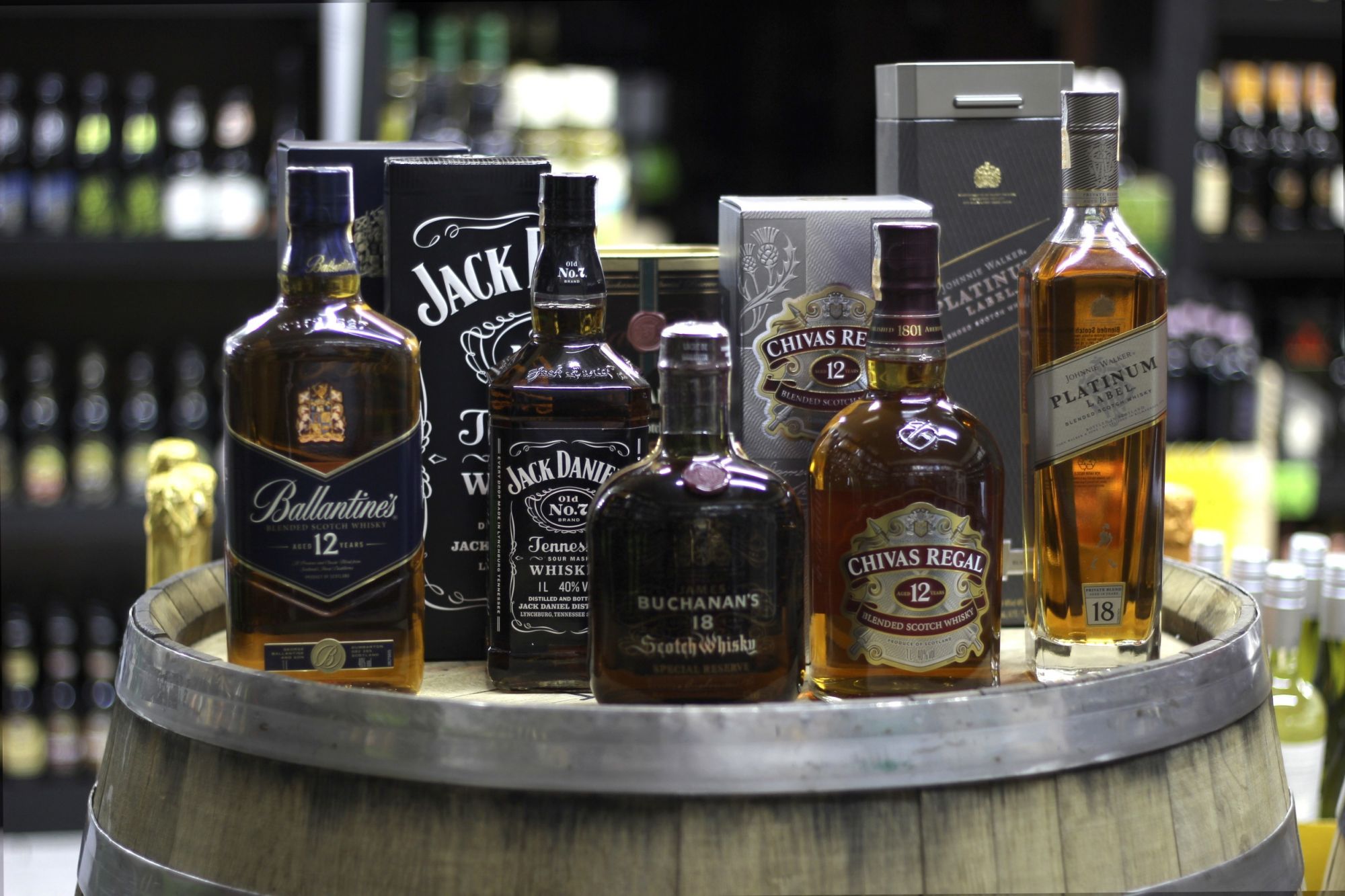 Most popular brands of scotch