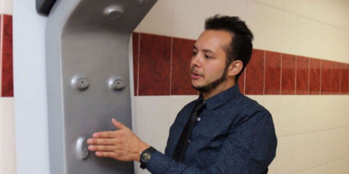 Mexicano crea secador corporal para evitar el uso de toallas