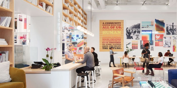 Coworking Space Behemoth WeWork Launches Retail and Coworking Space That's Open to the
