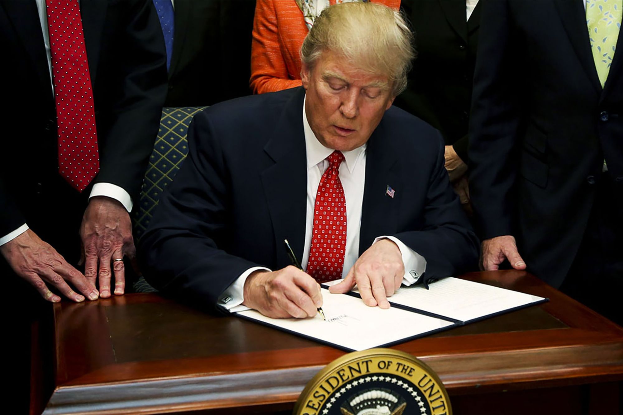President Trump Signs Executive Order Establishing the 'American AI ...