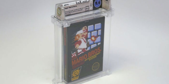 Por qué este cartucho de Super Mario Bros se vendió en casi dos millones de pesos