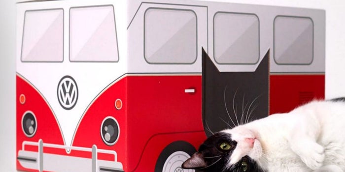 Camper Cat es la campaña de Volkswagen para rescatar gatos