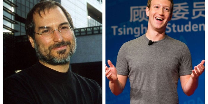 Quién muestra el mejor liderazgo: ¿Steve Jobs o Mark Zuckerberg?