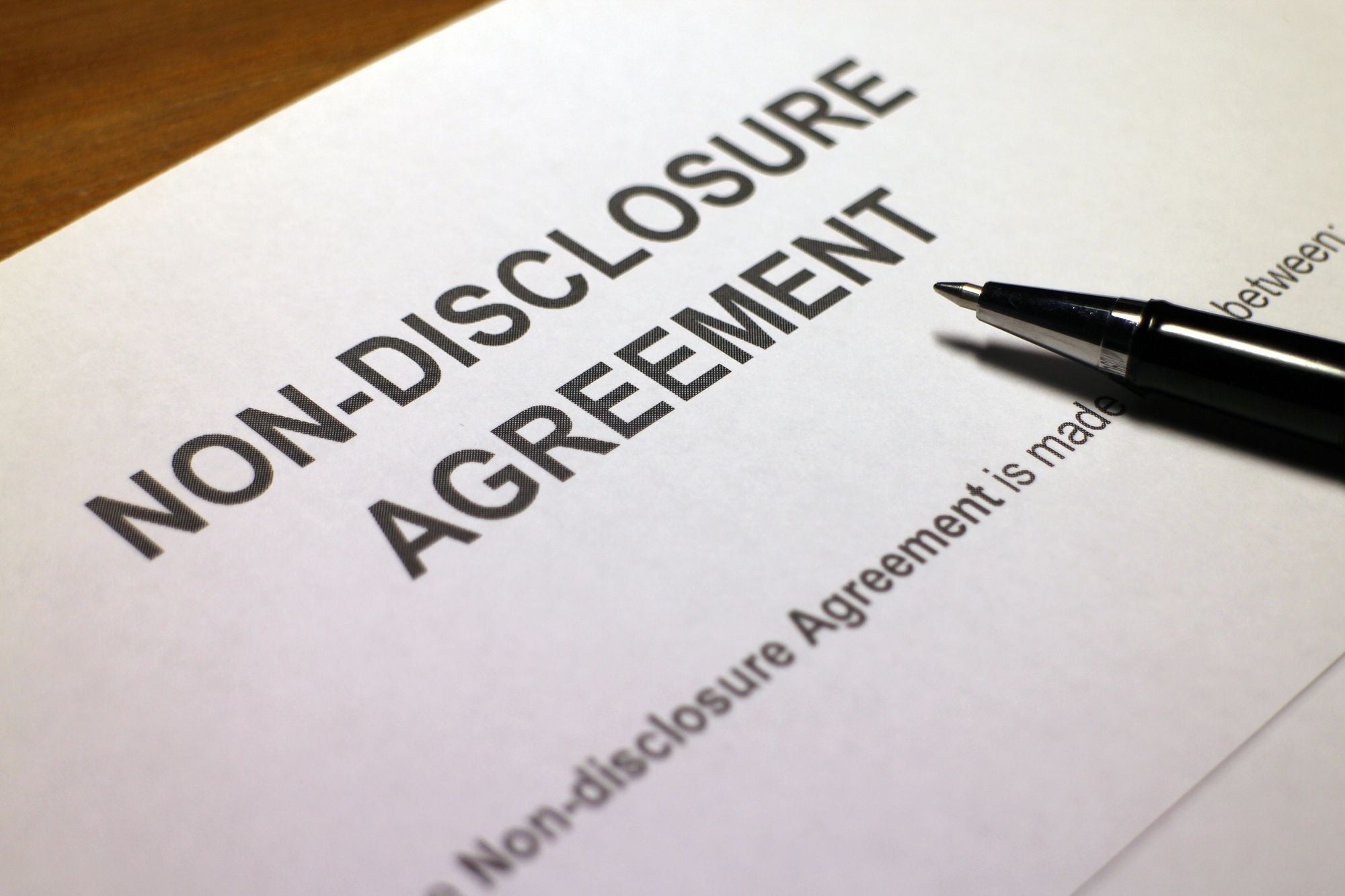 Non Disclosure Agreement Free Template South Africa PDF Template