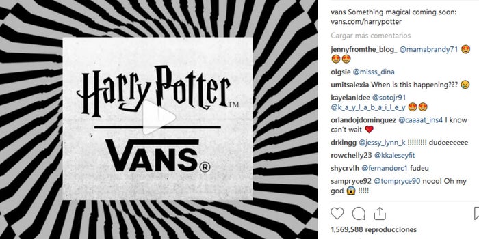 ¡Expelliarmus! Vans lanzará una colección inspirada en Harry Potter