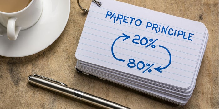 Aplicar la regla 80/20 puede mejorar la forma en la que administras tu tiempo