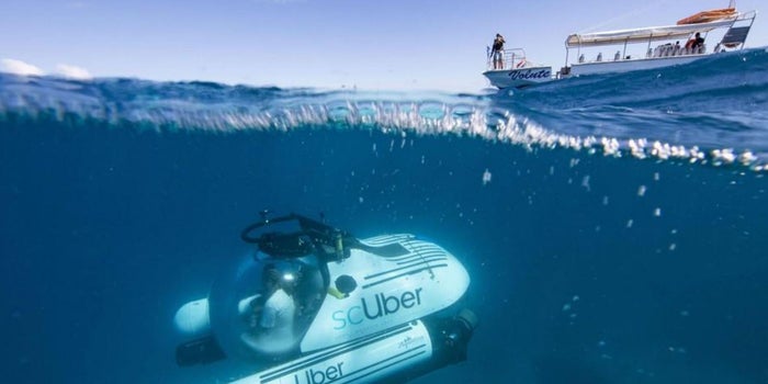 Uber presenta servicio submarino