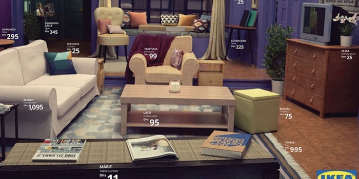 IKEA lanza muebles para que tu sala se vea como la de Friends