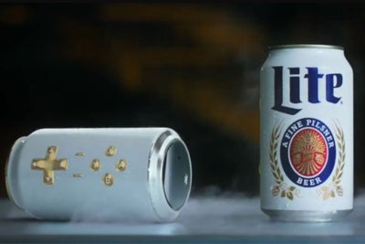 Meet the Miller Lite Cantroller, a Gamepad That's Also a Can of Beer