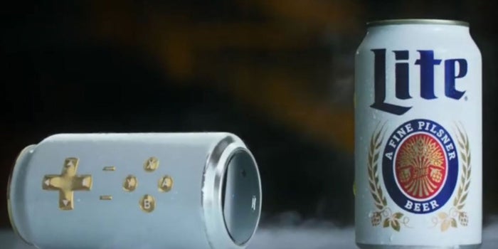 Meet the Miller Lite Cantroller, a Gamepad That's Also a Can of Beer