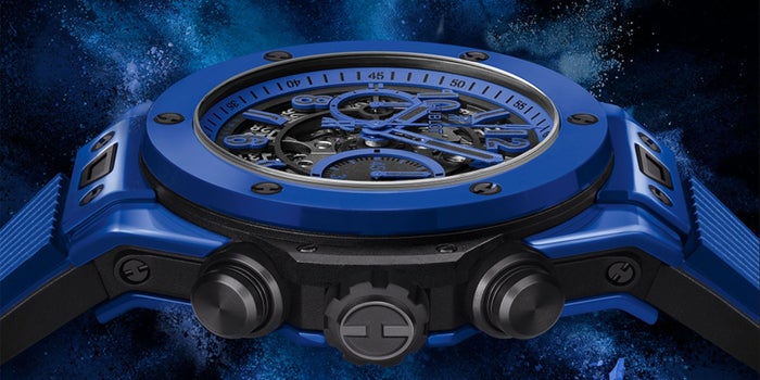 Hublot reinventa la cerámica en la alta relojería con Big Bang Unico Blue Magic