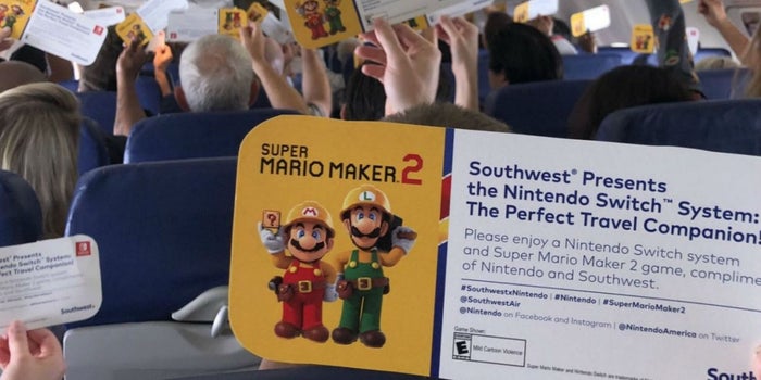 En el marco del Comic-Con San Diego, aerolínea regala Nintendo Switch a sus pasajeros
