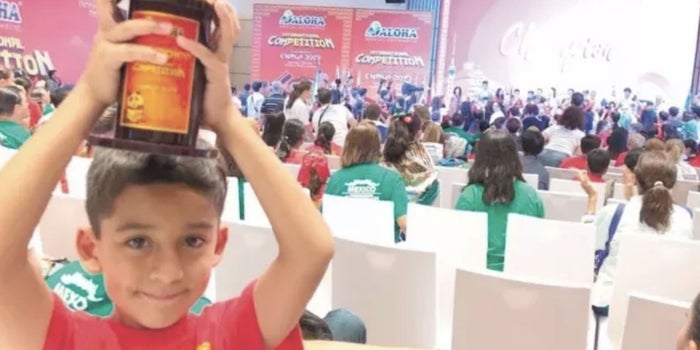 Este pequeño de 8 años es mexicano y hoy es campeón mundial de cálculo mental