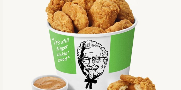 KFC quiere conquistar al público vegano con un pollo frito especial