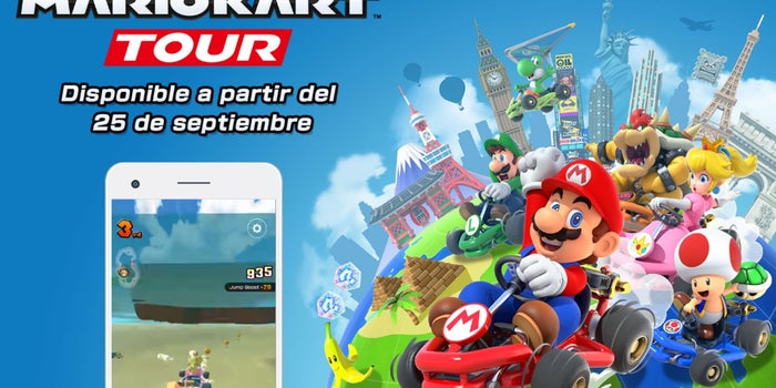 Ya podrás jugar Mario Kart en tu celular