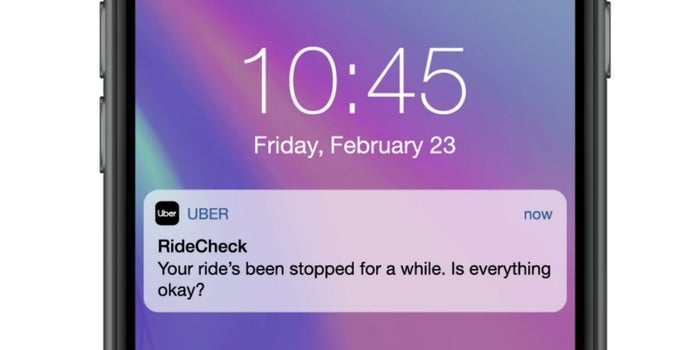Uber verificará tus viajes cuando detecte alguna parada sospechosa