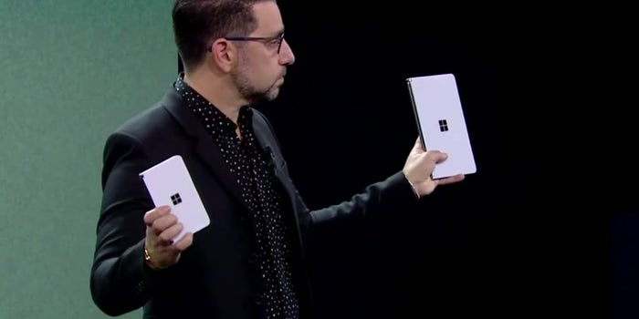 Microsoft volverá a vender teléfonos inteligentes, ahora con doble pantalla