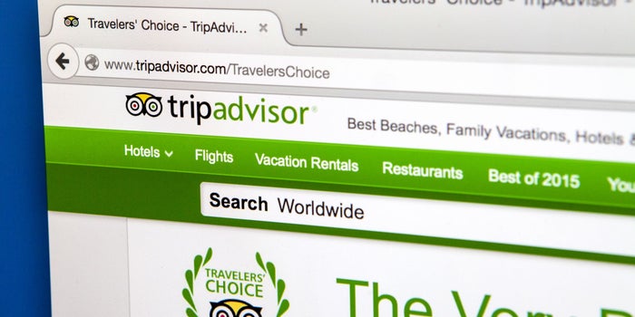 Por qué TripAdvisor bloqueó los comentarios a una pizzería en inglesa
