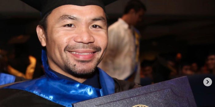 Manny Pacquiao: Nunca es demasiado tarde para tener sueños más grandes o alcanzarlos