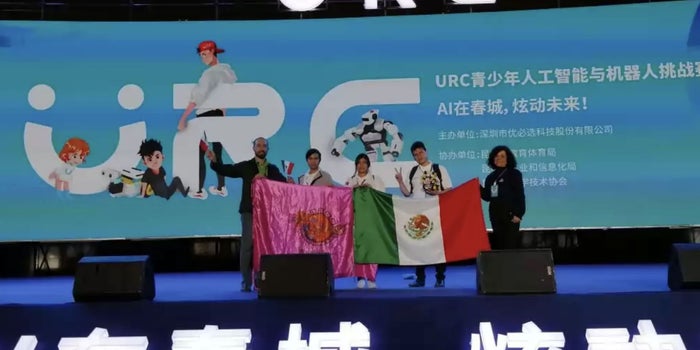 ¡Sí se puede! Dos mexicanos obtuvieron el primer lugar de la categoría 'diseño mecánico' de un torneo mundial de robótica