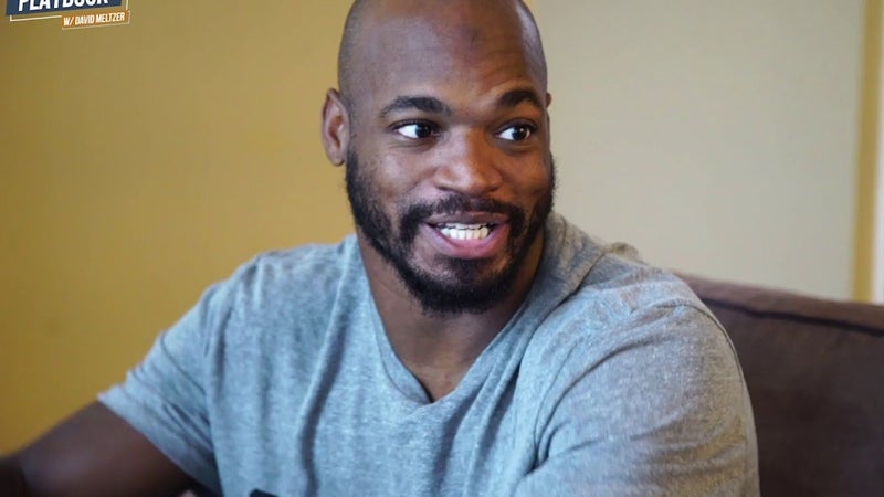 Why Adrian Peterson Believes We're Put on Earth to Inspire