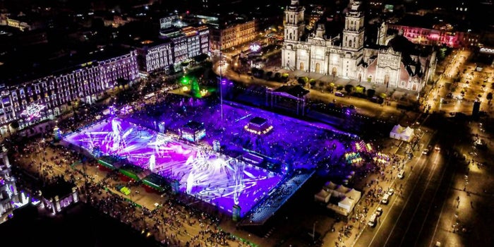 Esta es la historia de los emprendedores que trajeron la 'pista de hielo que no es de hielo' a la Ciudad de México