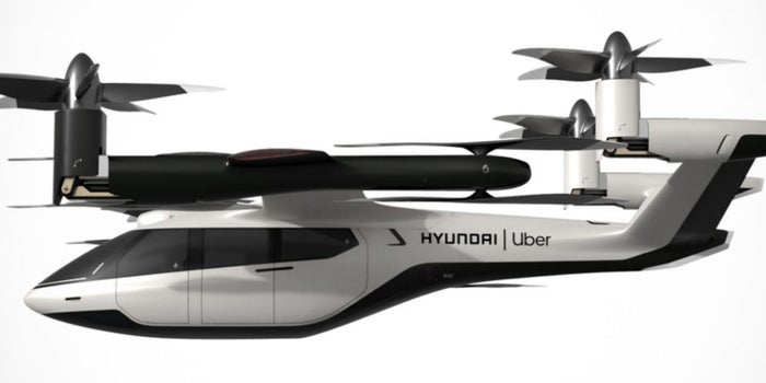 ¡A volar! Hyundai está desarrollando el primer vehículo aéreo personal de Uber