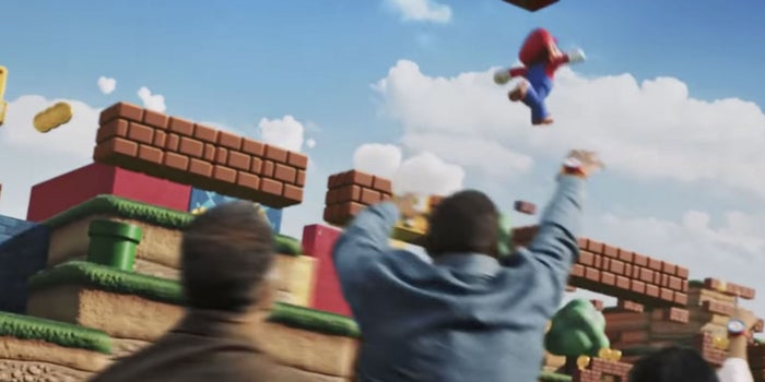VIDEO: El primer vistazo al parque temático Super Nintendo World donde vivirás un 'videojuego' de tamaño real