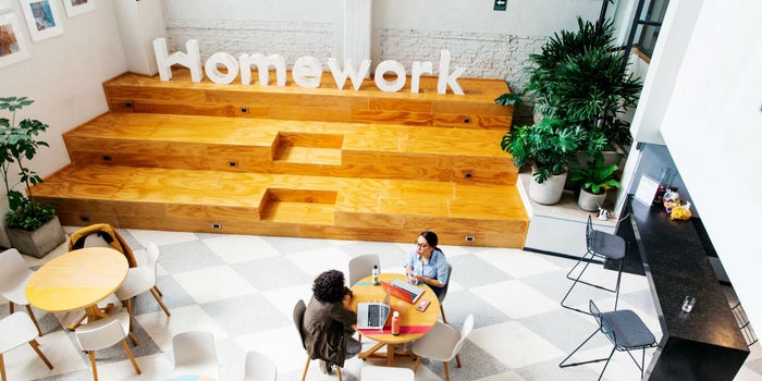 Homework te regala 3 meses de renta para que arranques tu propio negocio