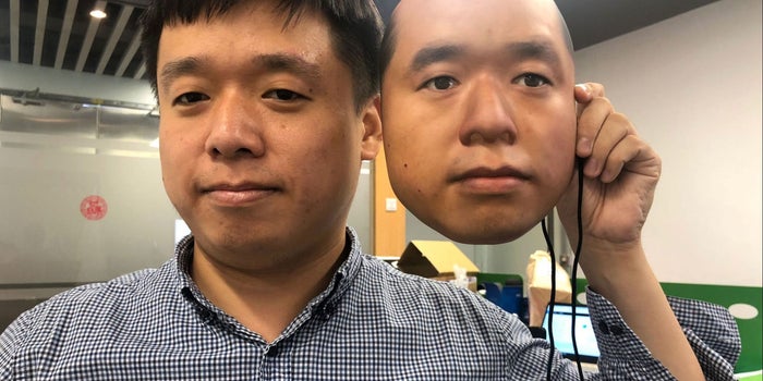 Máscaras de papel engañan a los programas de reconocimiento facial