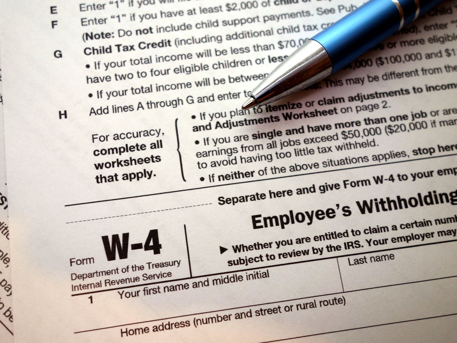 Can You Spot the Differences on the Revamped 2020 Form W-4? | Entrepreneur