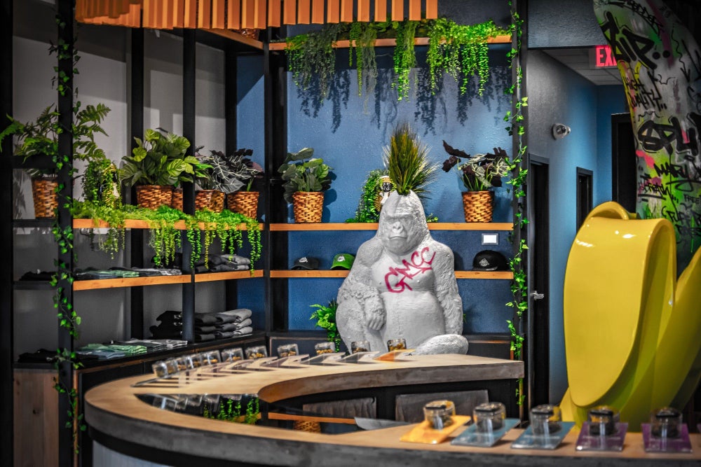 A Former Disney Imagineer Designed This Dispensary - Store Tour of Grass Monkey