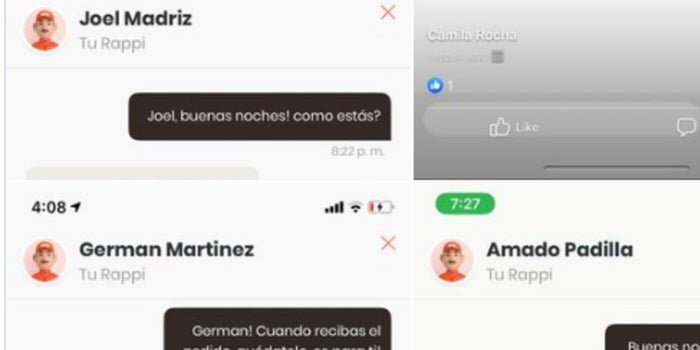 Fe en la humanidad restaurada: Usuarios hacen pedidos para regalarlos a los repartidores de Rappi