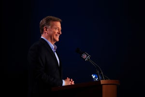 从nfl委员罗杰古德尔上温暖的教训领导