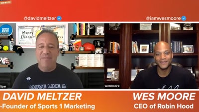 What Robin Hood CEO Wes Moore Learned From Loving His Career on Wall Street to Pursue His Passion