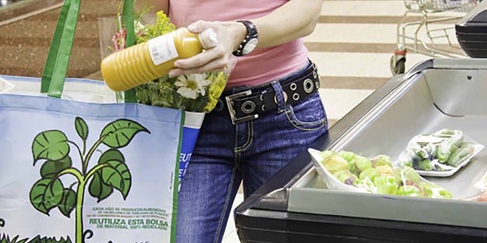 Bolsas reutilizables para supermercados