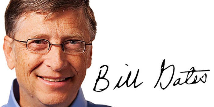 Esto es lo que revela la firma de Bill Gates sobre su personalidad