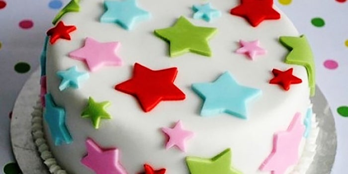 Decoración fondant para postres