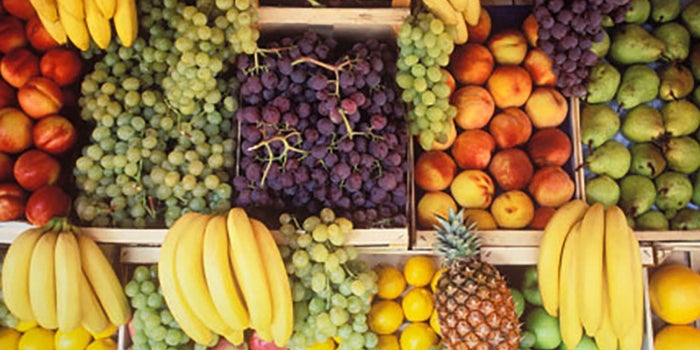 Venta móvil de frutas y verduras