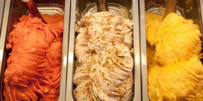 Venta de helados exóticos