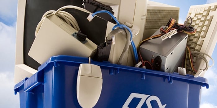 Reciclaje de residuos electrónicos