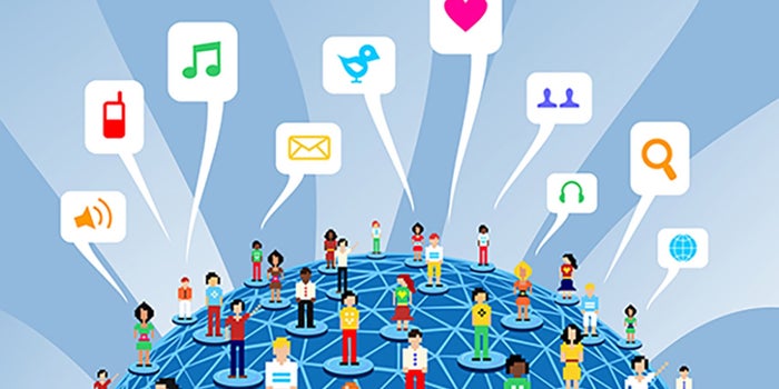 Resultado de imagen para collage de las redes sociales