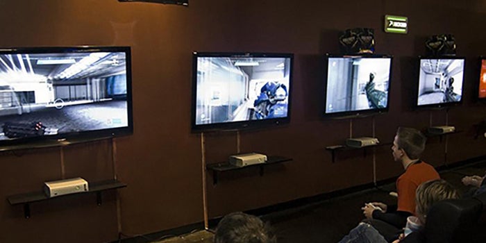 Centro de videojuegos en línea