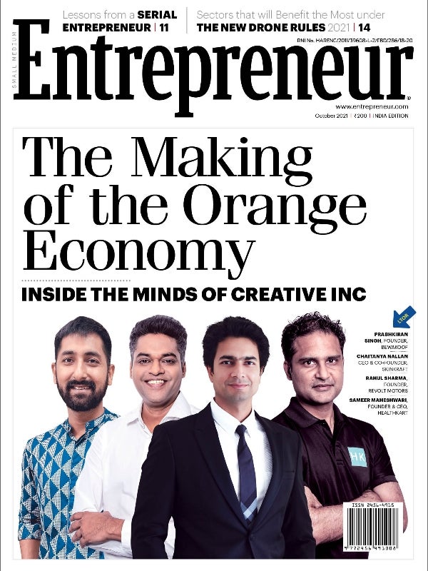 Entrepreneur India | October 2021