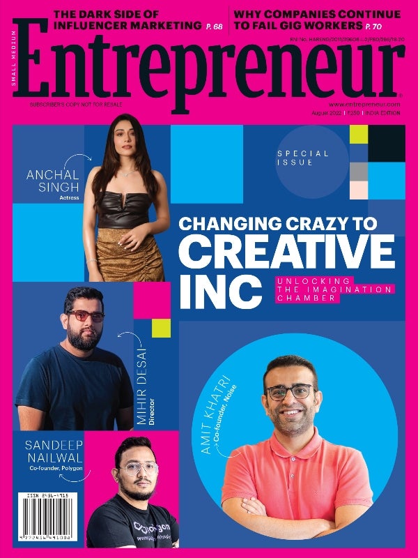 Entrepreneur India | August 2022