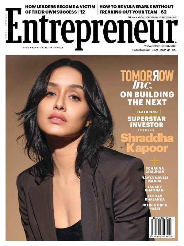 Entrepreneur India | September 2022